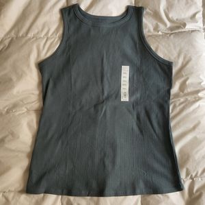 Nine West ribbed tank top cotton/spandex